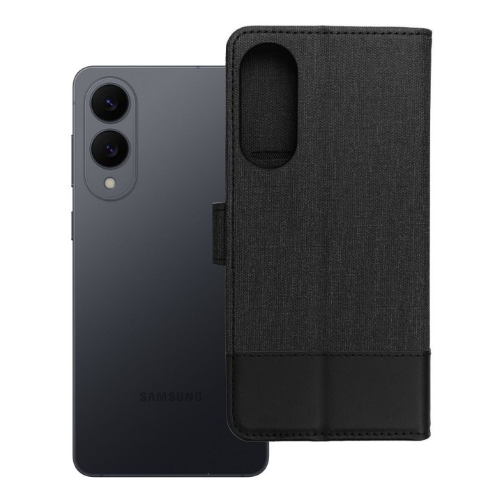 Flip case for Samsung S25 EDGE Gomma Book black