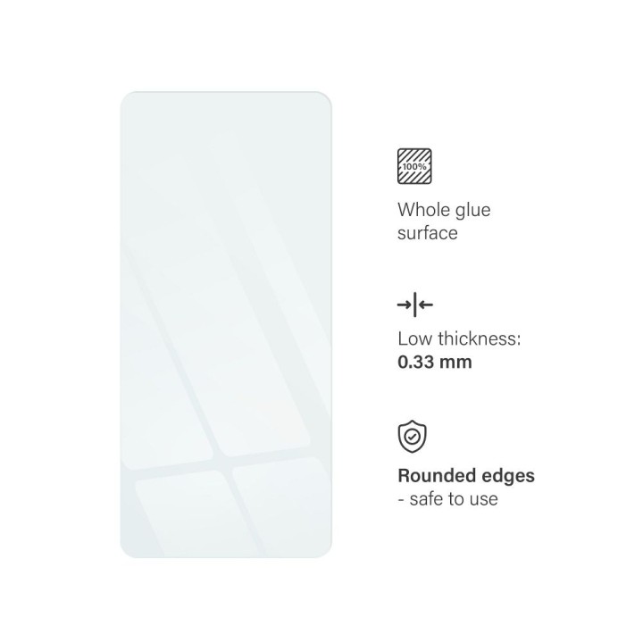 Tempered glass for Motorola G82 Blue Star