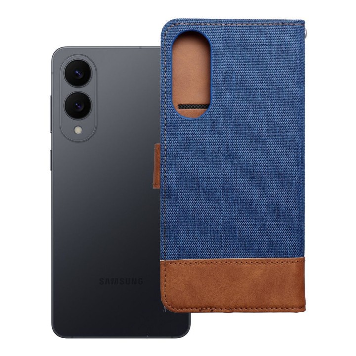 Чохол з клапаном для Samsung S25 Edge Jeans Book синій