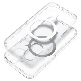 Etui na iPhone 15 PLUS Clear Case 2 mm Mag Cover zgodne z MagSafe (camera protection) transparentne