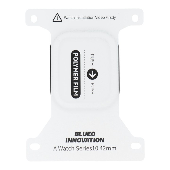 Tempered glass 5D for Apple Watch 10/11 42MM Mr. Monkey Glass (Anti-Static Strong HD) black