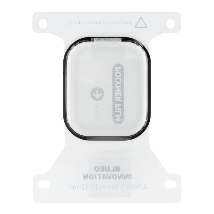 Szkło Hartowane 5D do Apple Watch 10/11 42MM Mr. Monkey Glass (Anti-Static Strong HD) czarne