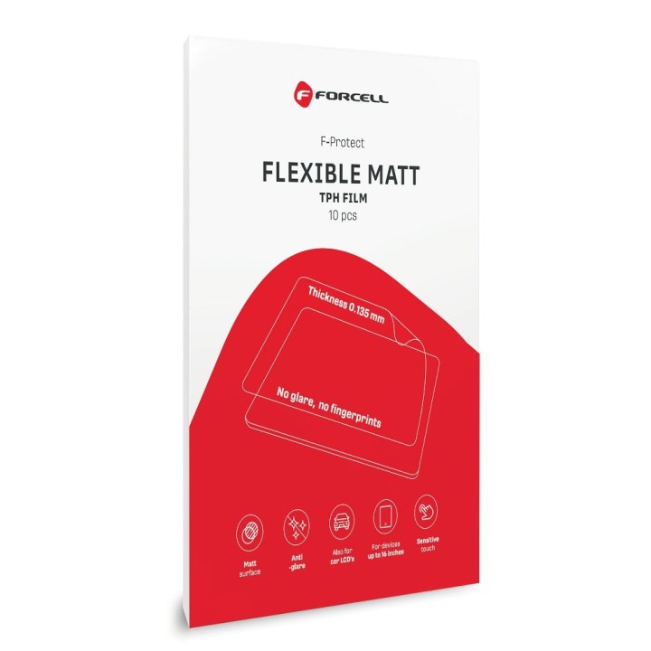 Пленка для резки для плоттера Forcell F-Protect Flexible Планшет MATT для планшетов для 16" 10 шт.