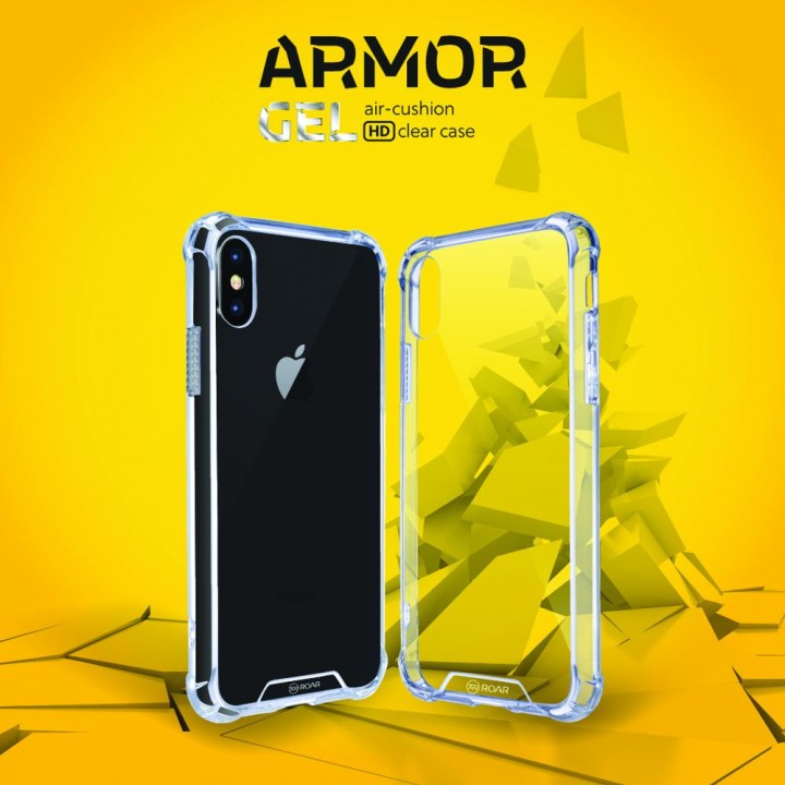 ROAR чохол ARMOR для SAMSUNG S25 Edge прозорий