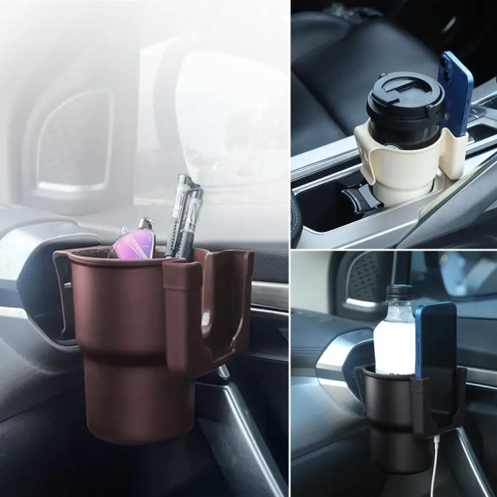Holder for mug (2xhaczyki) 2w1 brown