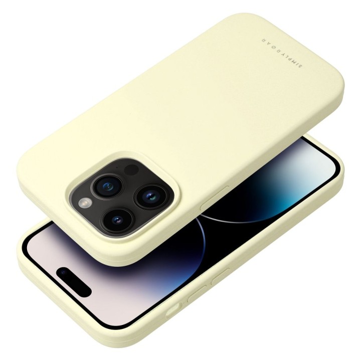 ROAR чехол CLOUD SKIN для IPHONE 16e (SE 4 2025) / 17e светло-желтый