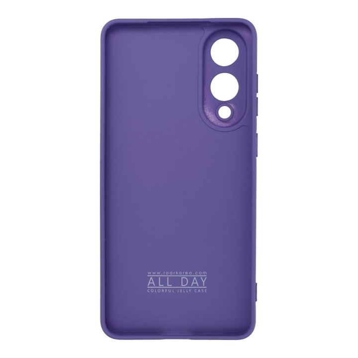 ROAR case ALL DAY COLORFUL JELLY for SAMSUNG S25 Edge purple