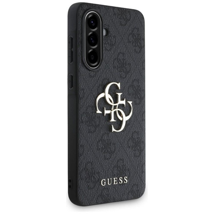 GUESS case for SAMSUNG A56 GUHCSA564GMGGR (4G PU Big Logo) black