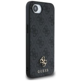 GUESS futerał do IPHONE 16e (SE 4 2025) kompatybilny z MagSafe GUHMPSE4P4SM4MK (PU 4G Small 4G and Classic) czarny