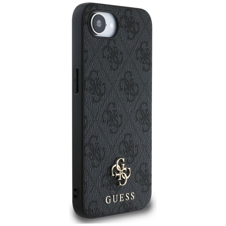 GUESS чохол для IPHONE 16e (SE 4 2025) сумісний із MagSafe GUHMPSE4P4SM4MK (PU 4G Small 4G and Classic) чорний