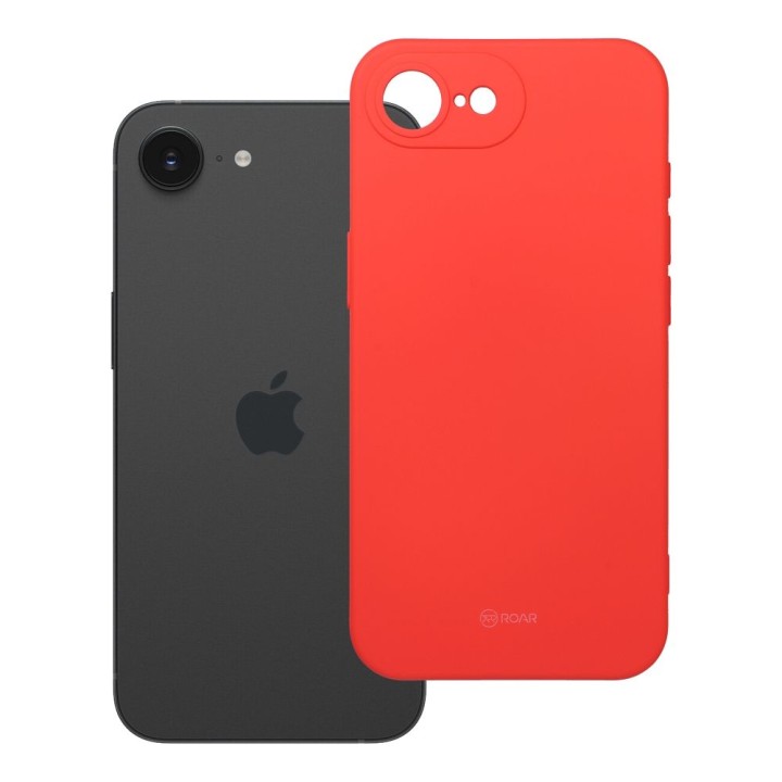 ROAR case ALL DAY COLORFUL JELLY for IPHONE 16e (SE 4 2025) / 17e peach