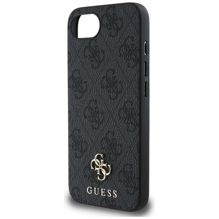 GUESS чохол для IPHONE 16e (SE 4 2025) сумісний із MagSafe GUHMPSE4P4SM4MK (PU 4G Small 4G and Classic) чорний