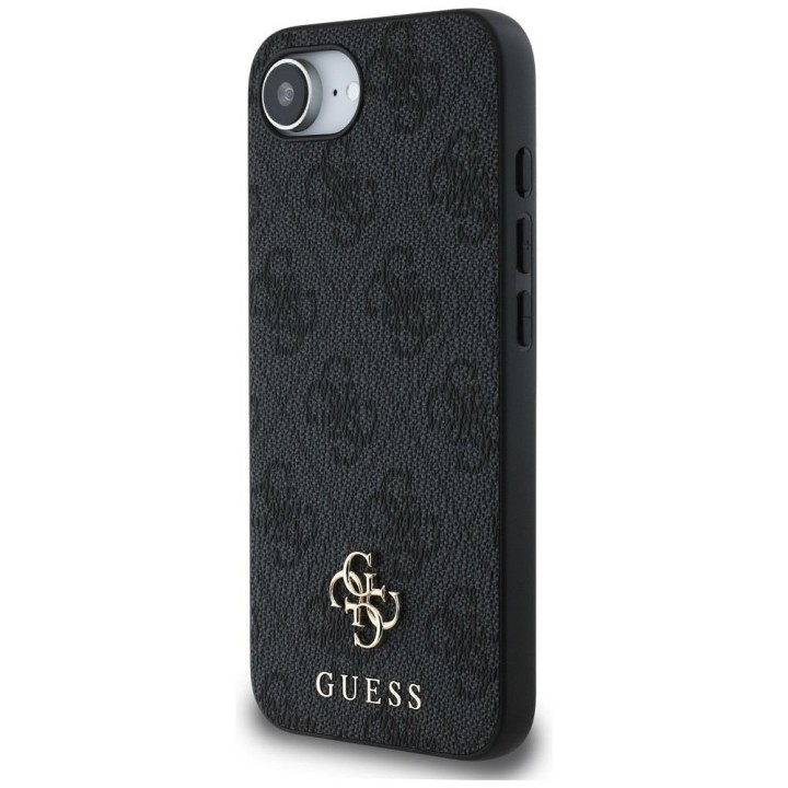 GUESS чохол для IPHONE 16e (SE 4 2025) сумісний із MagSafe GUHMPSE4P4SM4MK (PU 4G Small 4G and Classic) чорний