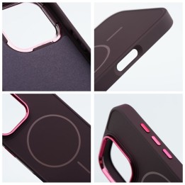 Case for iPhone 11 Frame Mag Cover MagSafe compatible purple