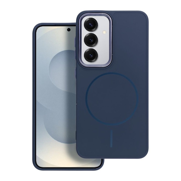 Etui na Samsung A56 Frame Mag Cover zgodne z MagSafe granatowe