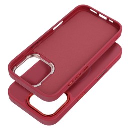 Чехол для iPhone 11 Frame Mag Cover совместимый с MagSafe magenta