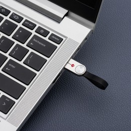 Флешка 16GB USB 3.2 Gen 1 (USB A) Forcell F-Data Металл серебристая