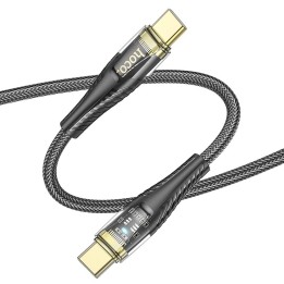 USB-C to USB-C cable Hoco 3A 60W 1,2 m U121 black