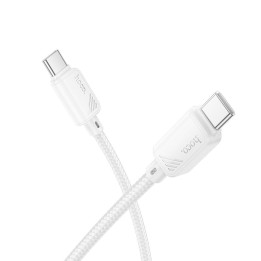 USB-C to USB-C cable Hoco 3A 60W 1 m X113 white