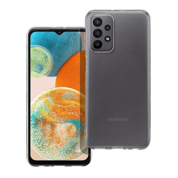 Чохол для Samsung A23 5G Clear Case 2 mm (camera protection) прозорий