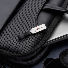 Флешка 128GB USB 3.2 Gen 1 (USB A) Forcell F-Data Металл серебристая