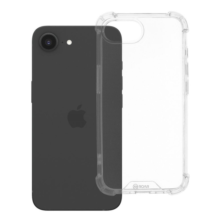 ROAR чохол ARMOR для IPHONE 16e (SE 4 2025) прозорий
