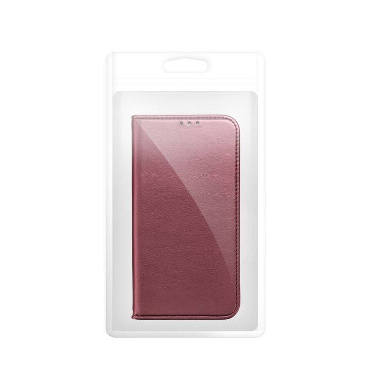 Flip case for Honor X8c Smart Magneto burgundy