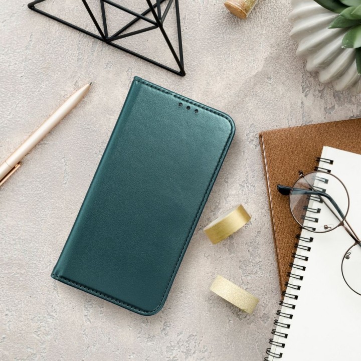 Flip case for Realme 14 5G Smart Magneto dark green