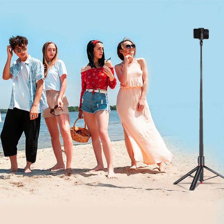 Selfie stick Forcell F-Grip F170XL tripod автоматический с пультом беспроводным черный
