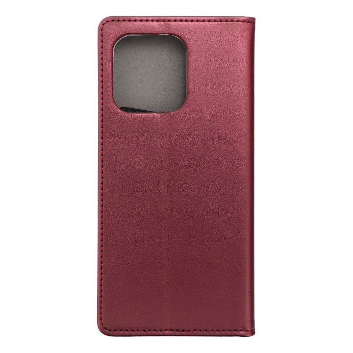 Flip case for Motorola EDGE 60 FUSION Smart Magneto burgundy