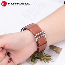 Strap for Apple Watch Forcell F-Design FA20 holes eco-leather 42 / 44 / 45 / 49 mm black