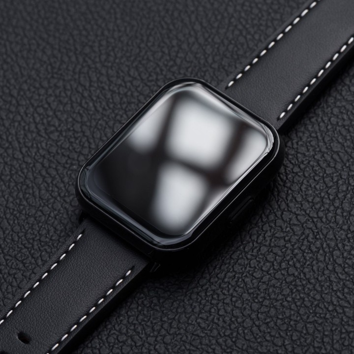 Strap for Apple Watch Forcell F-Design FA20 with holes, eco-leather 38 / 40 / 41 mm black