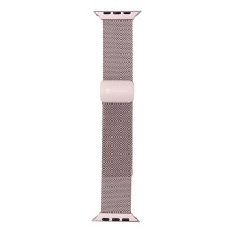 Strap for Apple Watch Forcell F-Design FA14 magnetic steel 42 / 44 / 45 / 49 mm pink