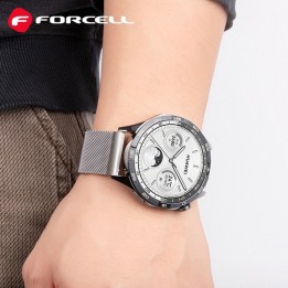 Ремешок для Samsung Galaxy Watch Forcell F-Design FS11 магнитный сталь 22 mm черный