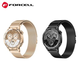 Ремешок для Samsung Galaxy Watch Forcell F-Design FS10 магнитный сталь 22 mm черный