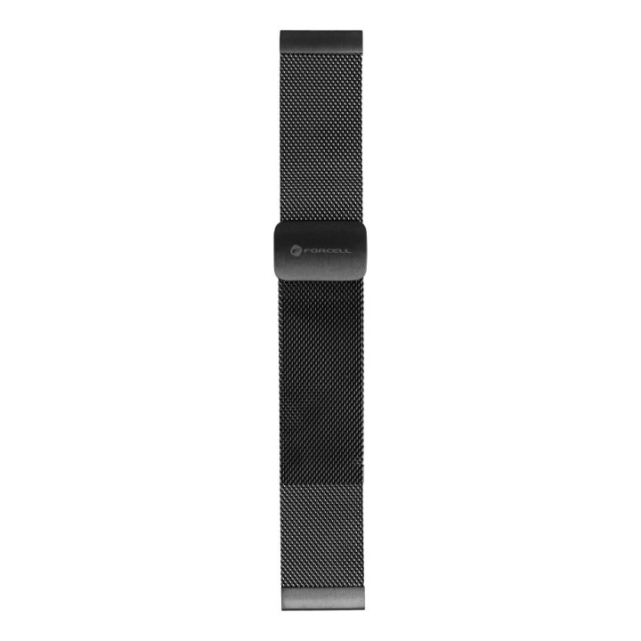 Ремешок для Samsung Galaxy Watch Forcell F-Design FS11 магнитный сталь 22 mm черный