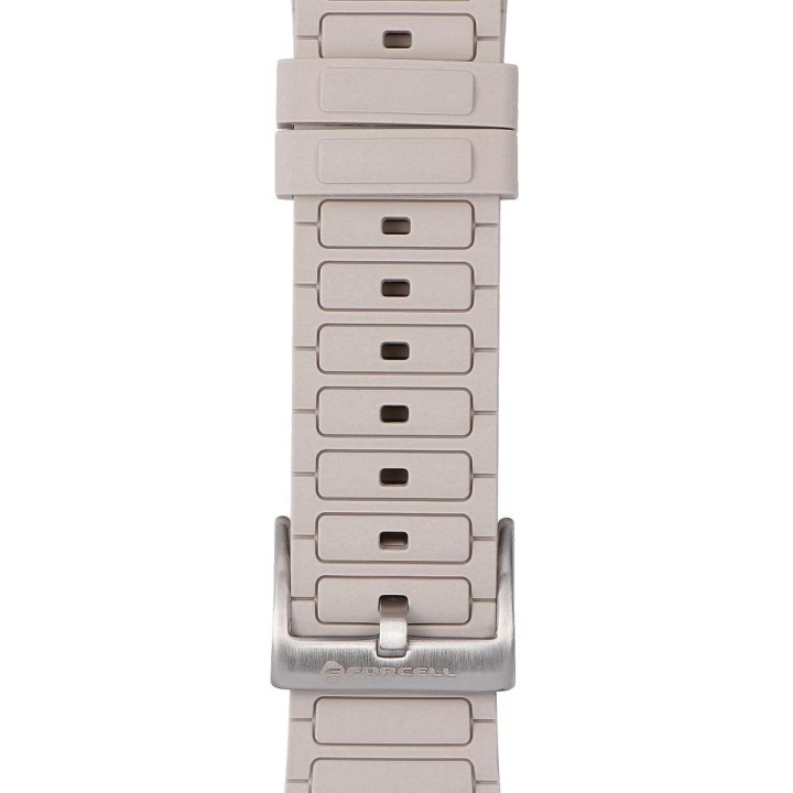 Strap for Apple Watch Forcell F-Design FA06 holes silicone 38 / 40 / 41 mm white