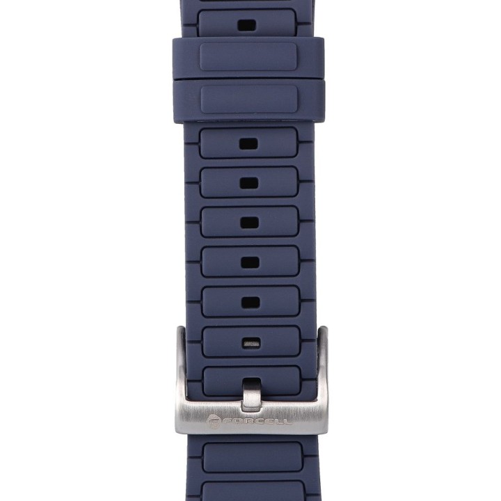 Strap for Apple Watch Forcell F-Design FA06 holes silicone 42 / 44 / 45 / 49 mm blue