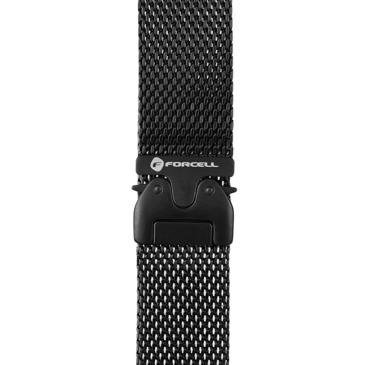 Strap for Apple Watch Forcell F-Design FA11 clasp steel 38 / 40 / 41 mm black