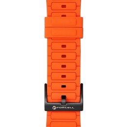 Strap for Apple Watch Forcell F-Design FA06 holes silicone 38 / 40 / 41 mm orange