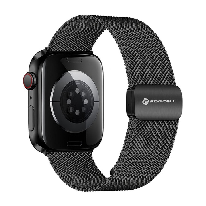 Strap for Apple Watch Forcell F-Design FA14 magnetic steel 38 / 40 / 41 mm black