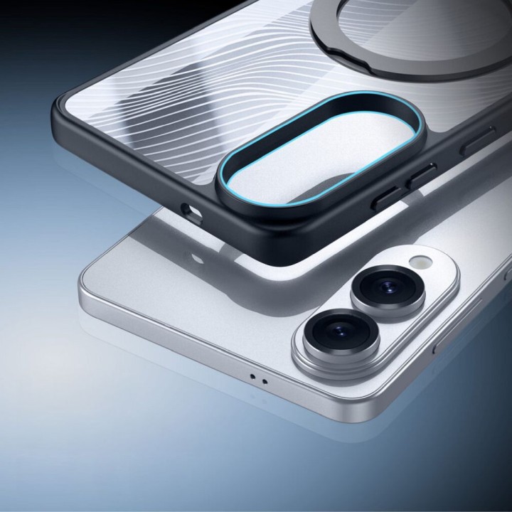 DUX DUCIS чохол AIMO MAG сумісний із MagSafe для SAMSUNG S25 Edge чорний