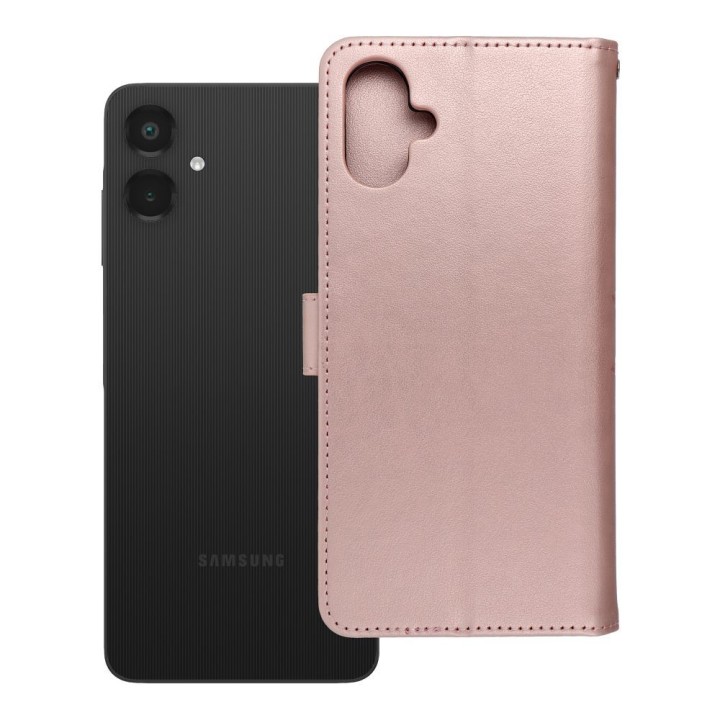 Чохол з клапаном для Samsung A06 Mezzo Book мандала кольору рожевого золота