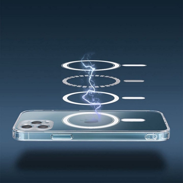 Etui na iPhone 14 PRO Clear Mag Cover (Str / Camera Protection) zgodne z MagSafe  transparentne