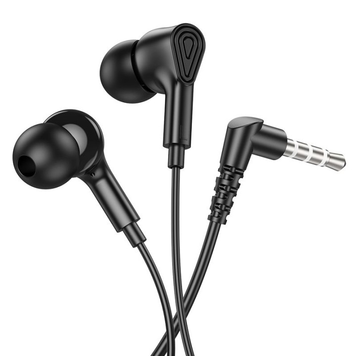 Wired in-ear headphones Jack 3,5 mm Hoco M102 black