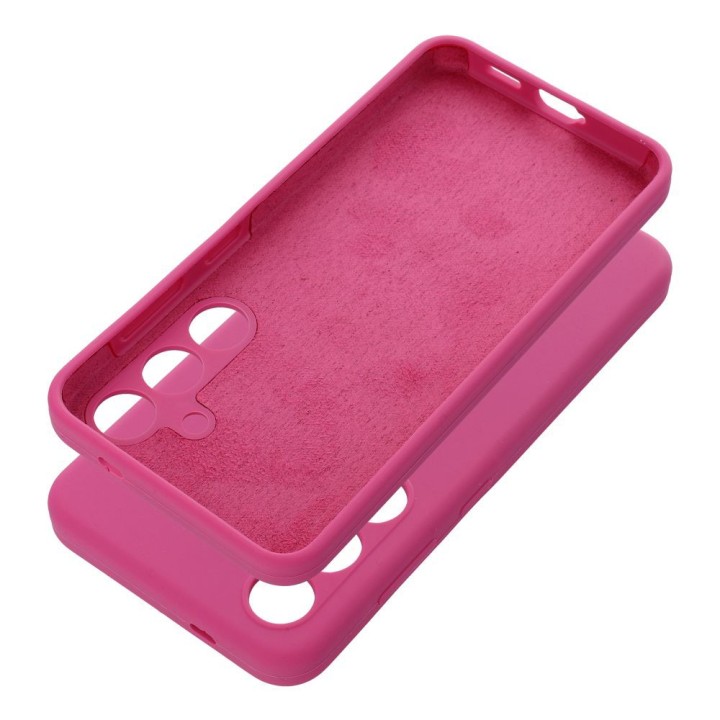 Etui na Realme GT 7 PRO Silicone 2mm (camera protection) różowe