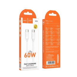 USB-C to USB-C cable Hoco PD 5A 240W 1 m X115 white
