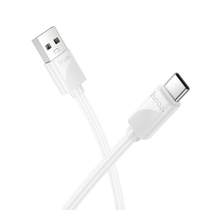 Кабель USB-A – USB-C Hoco 3A 1 m X114 белый