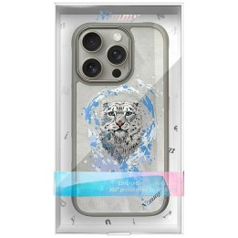 NIMMY futerał PANTERA kompatybilny z MagSafe do IPHONE 16 Pro Max jasno szary