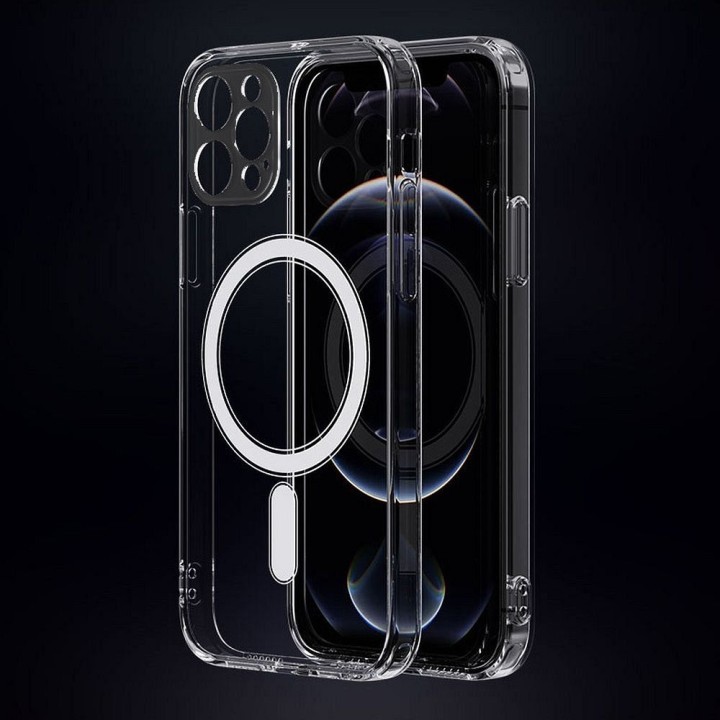 Etui na iPhone 14 PRO Clear Mag Cover (Str / Camera Protection) zgodne z MagSafe  transparentne